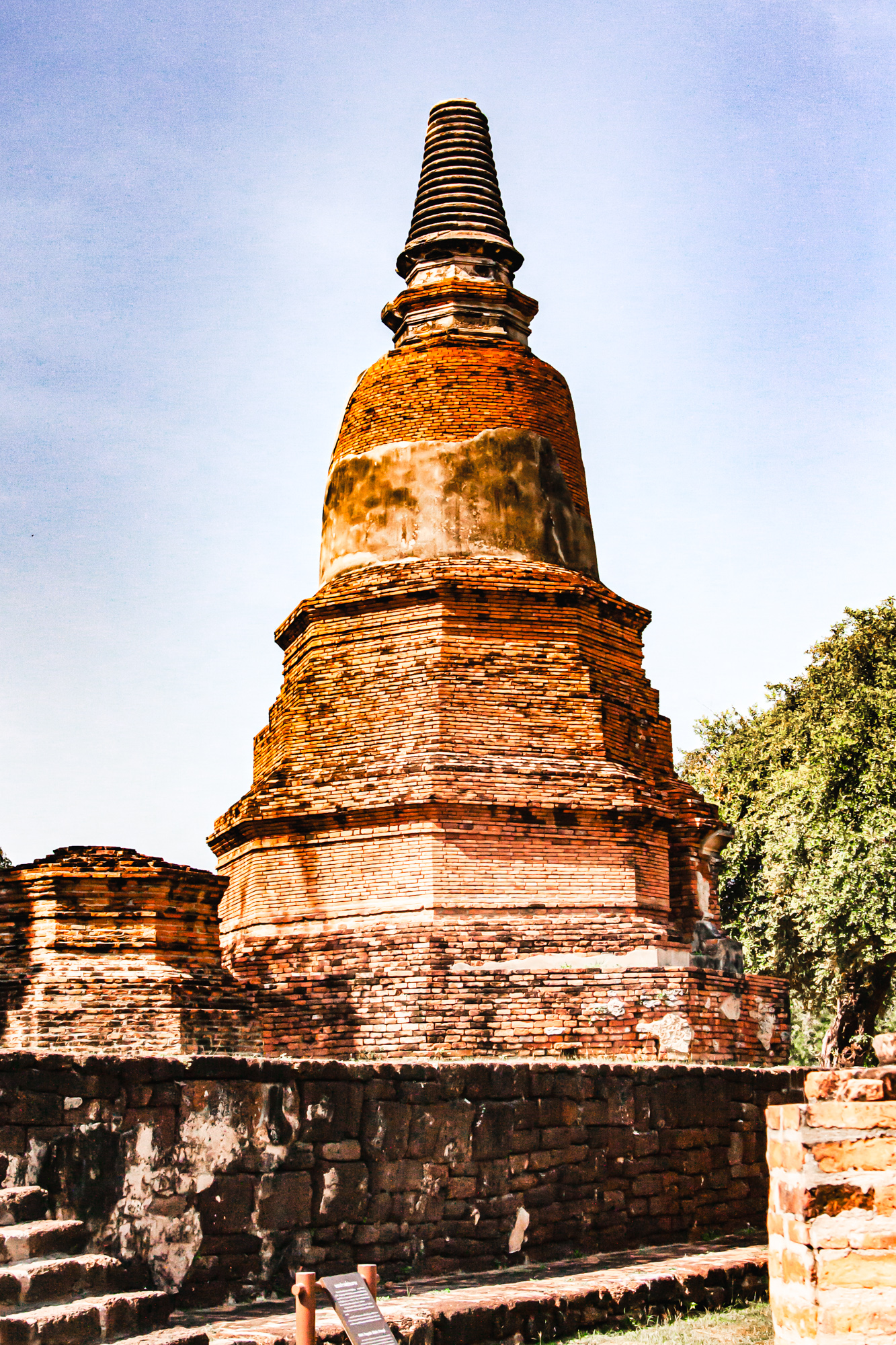 Wat Ratchaburana, Ayutthaya is known for its Khmer-style tower