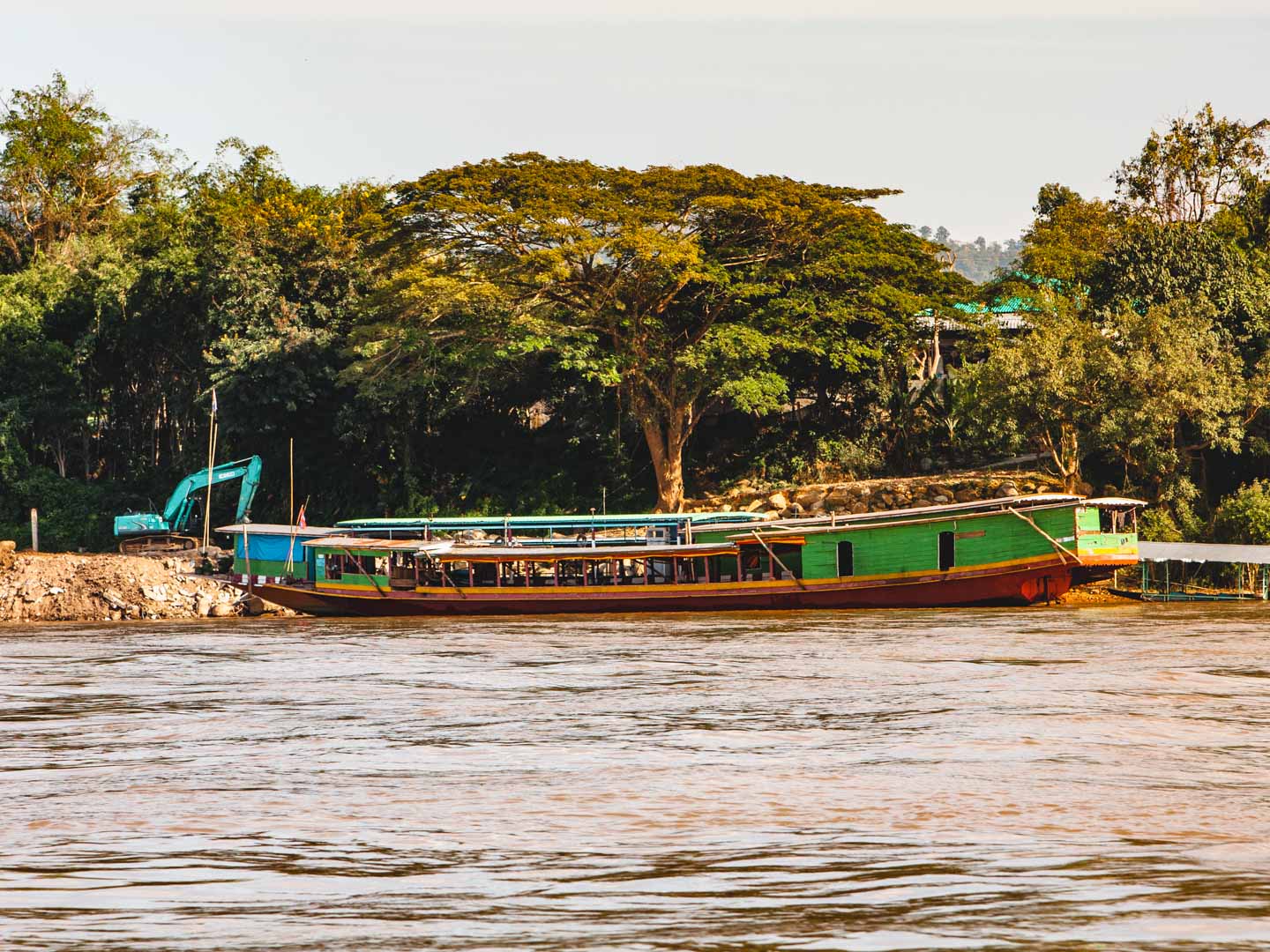 A Mekong River cruise is a must when visiting the Golden Triangle