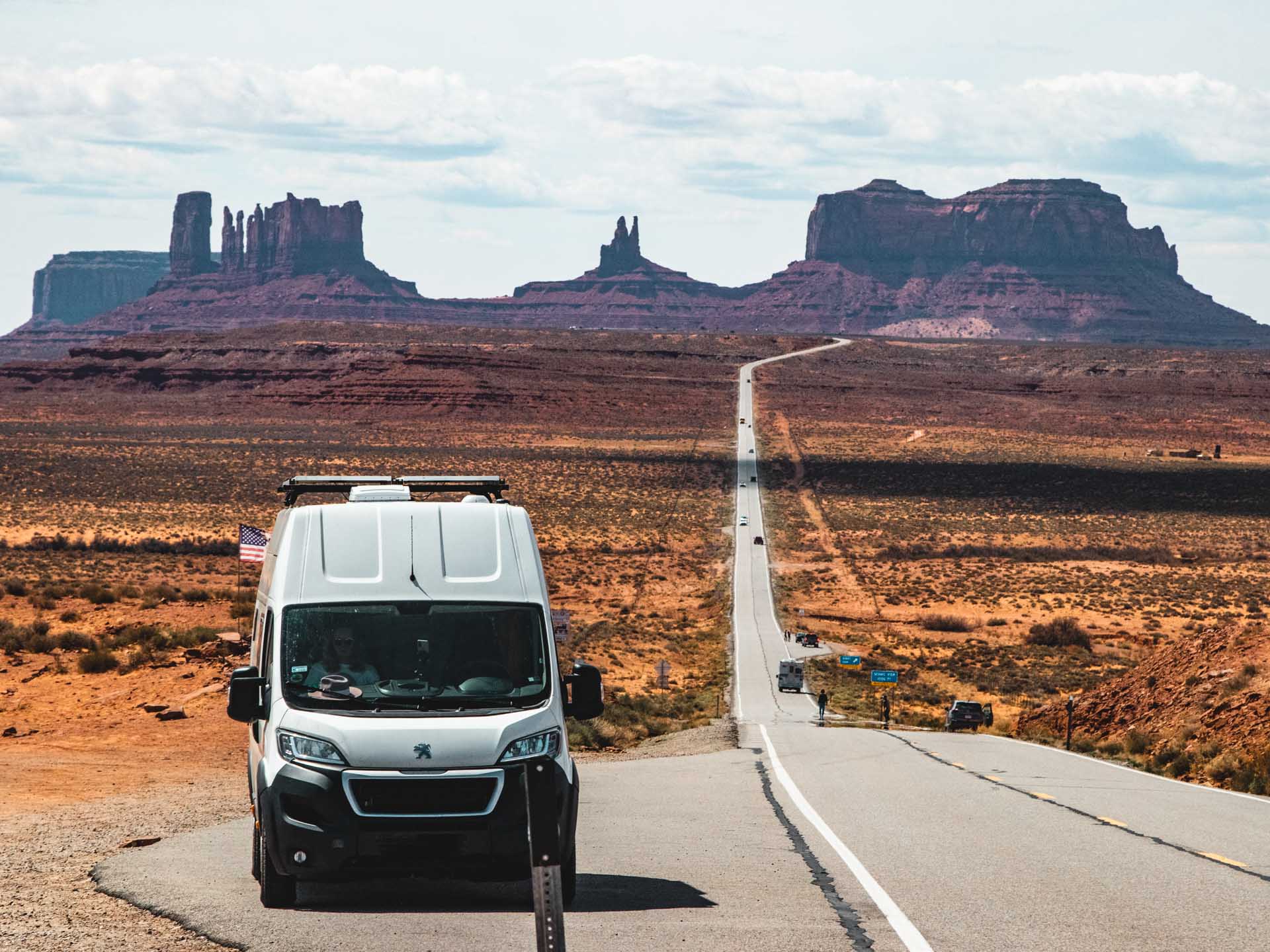 Monument Valley is best explored by car or RV