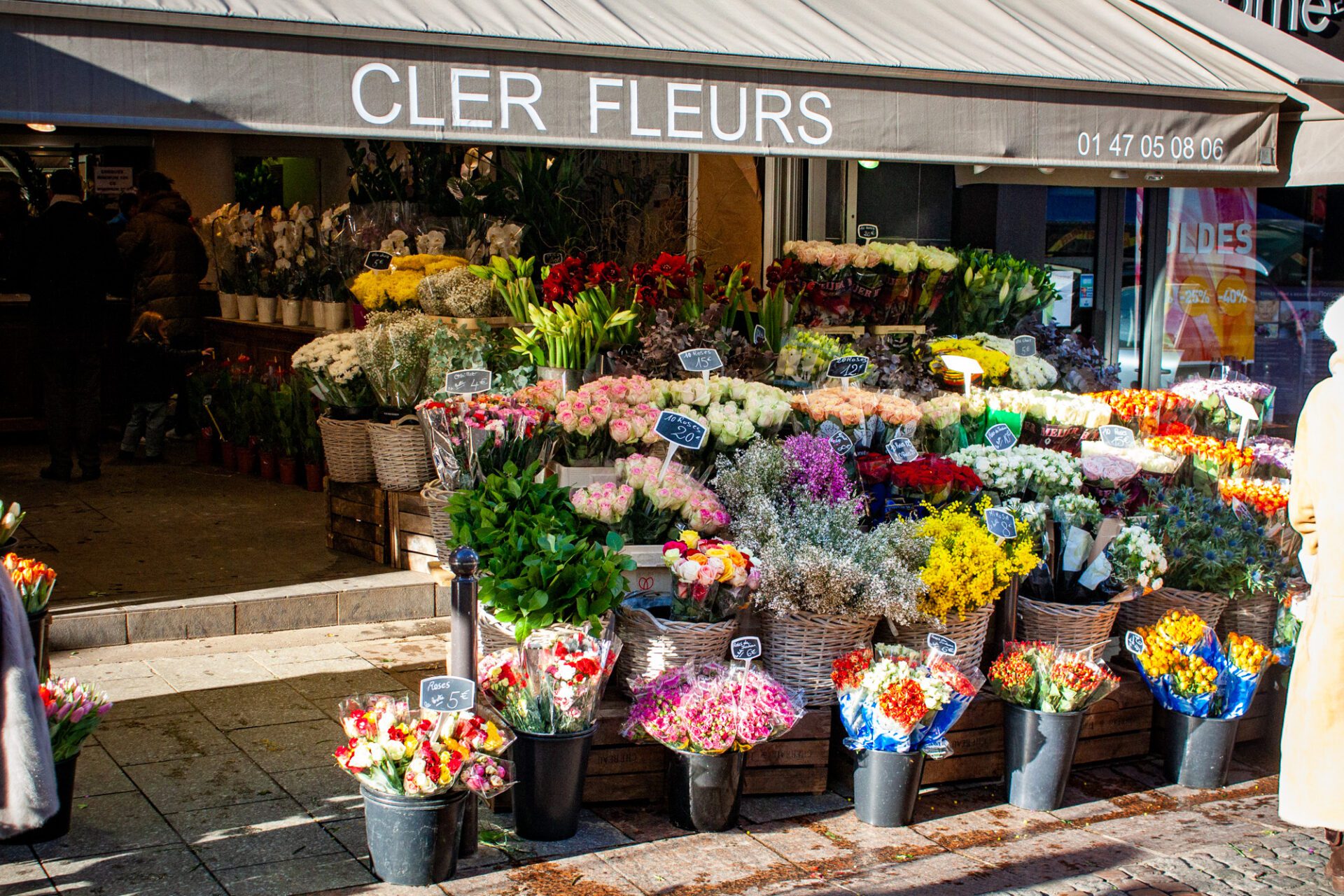 One-day Paris itinerary: The Cler Fleurs