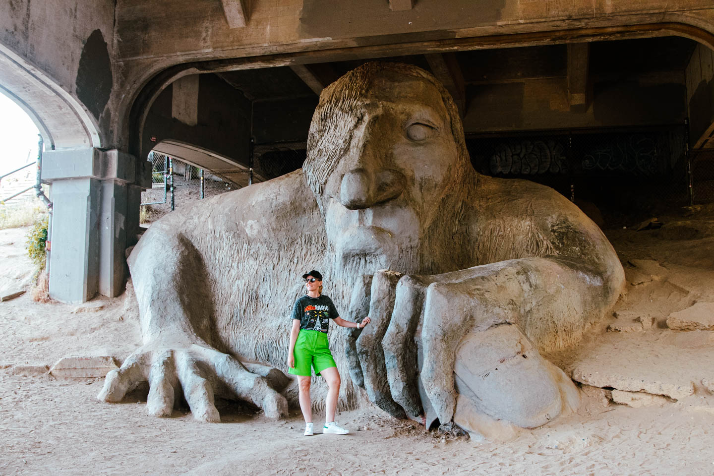 The Fremont Troll is undoubtedly one of Seattle's coolest attractions