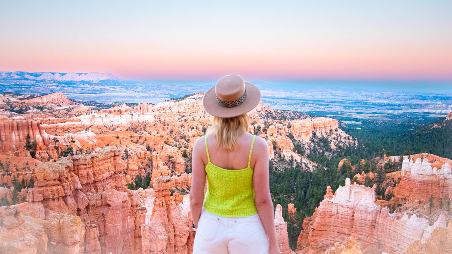 Co zobaczyć w Utah? Zachód słońca w Parku Narodowym Bryce Canyon