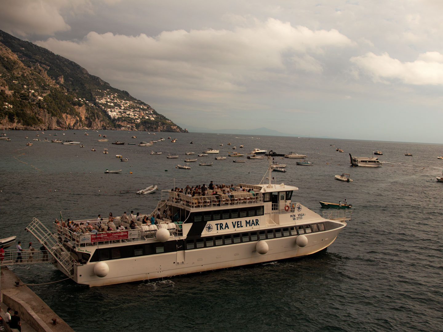 Ferry to Amalfi