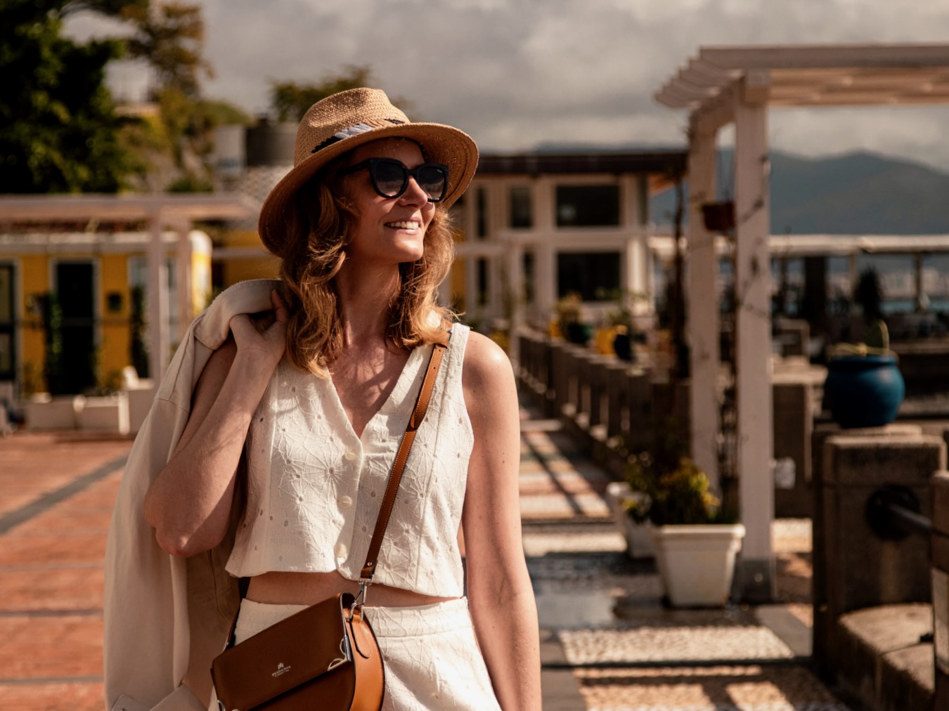 Southern Italy in July is hot and sunny, with a refreshing coastal breeze