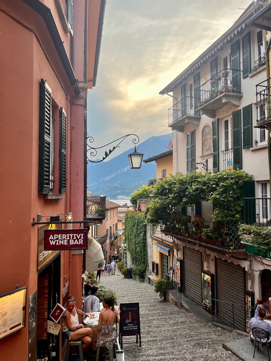 Walking the famous Salita Serbelloni in Bellagio is truly unforgettable