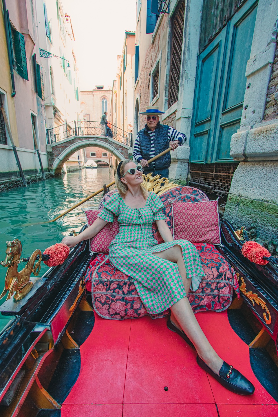 Gondola ride, Venice, Italy