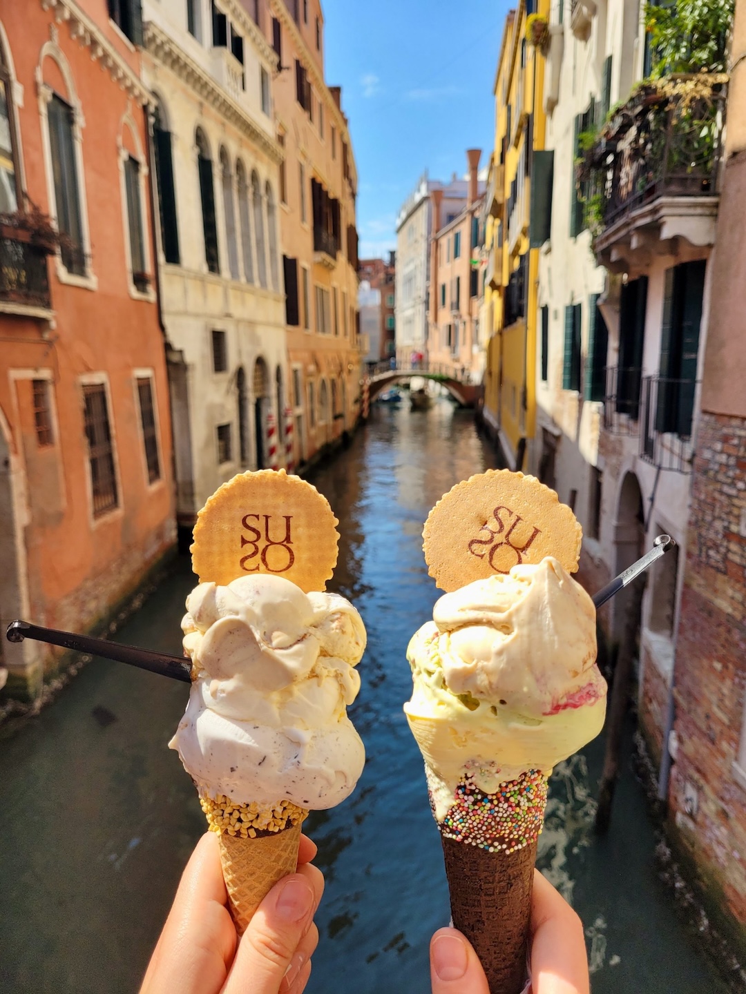 Ice cream from Gelatoteca SuSo, Venice, Italy