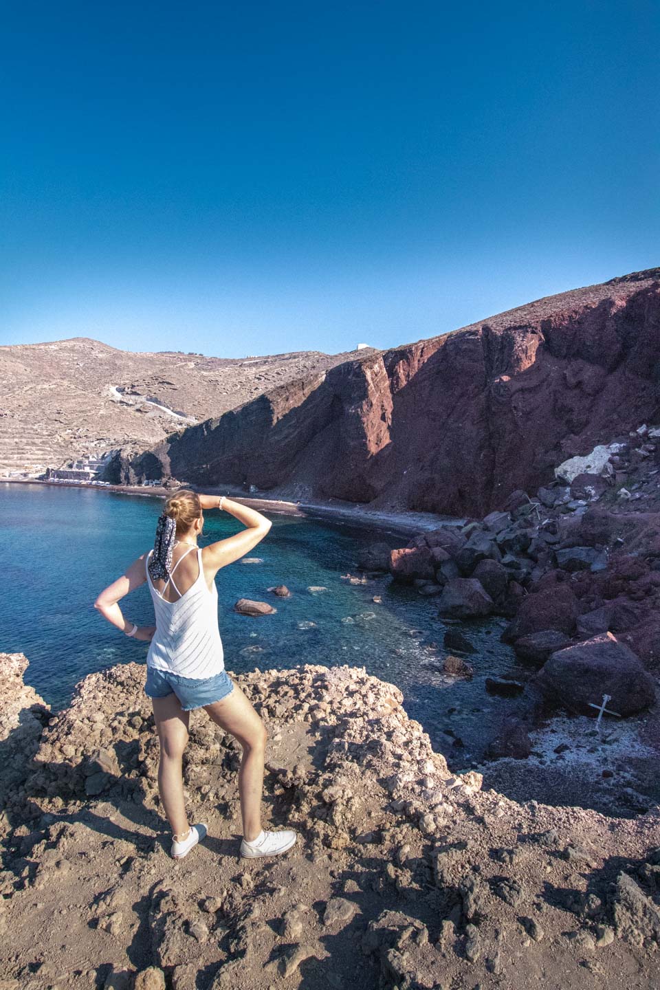 Red Beach, Santorini, Greece