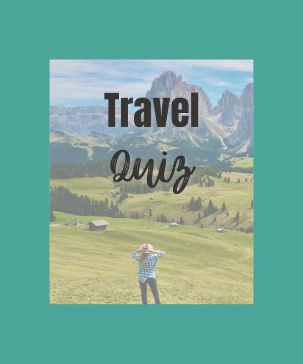 Travel Quiz for Women