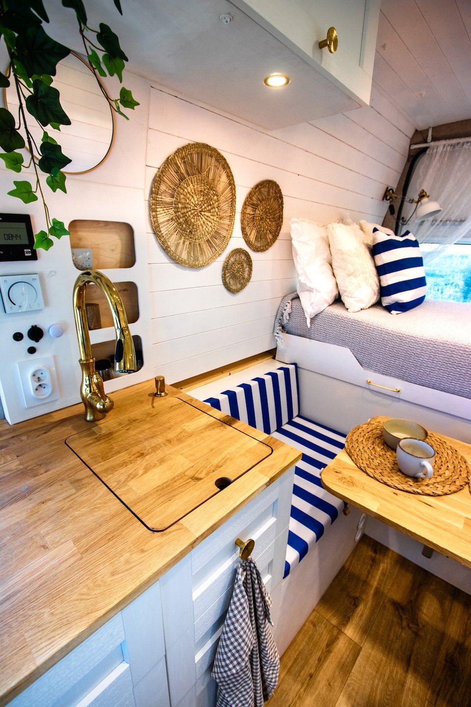 Building your camper van gives it a unique style and function