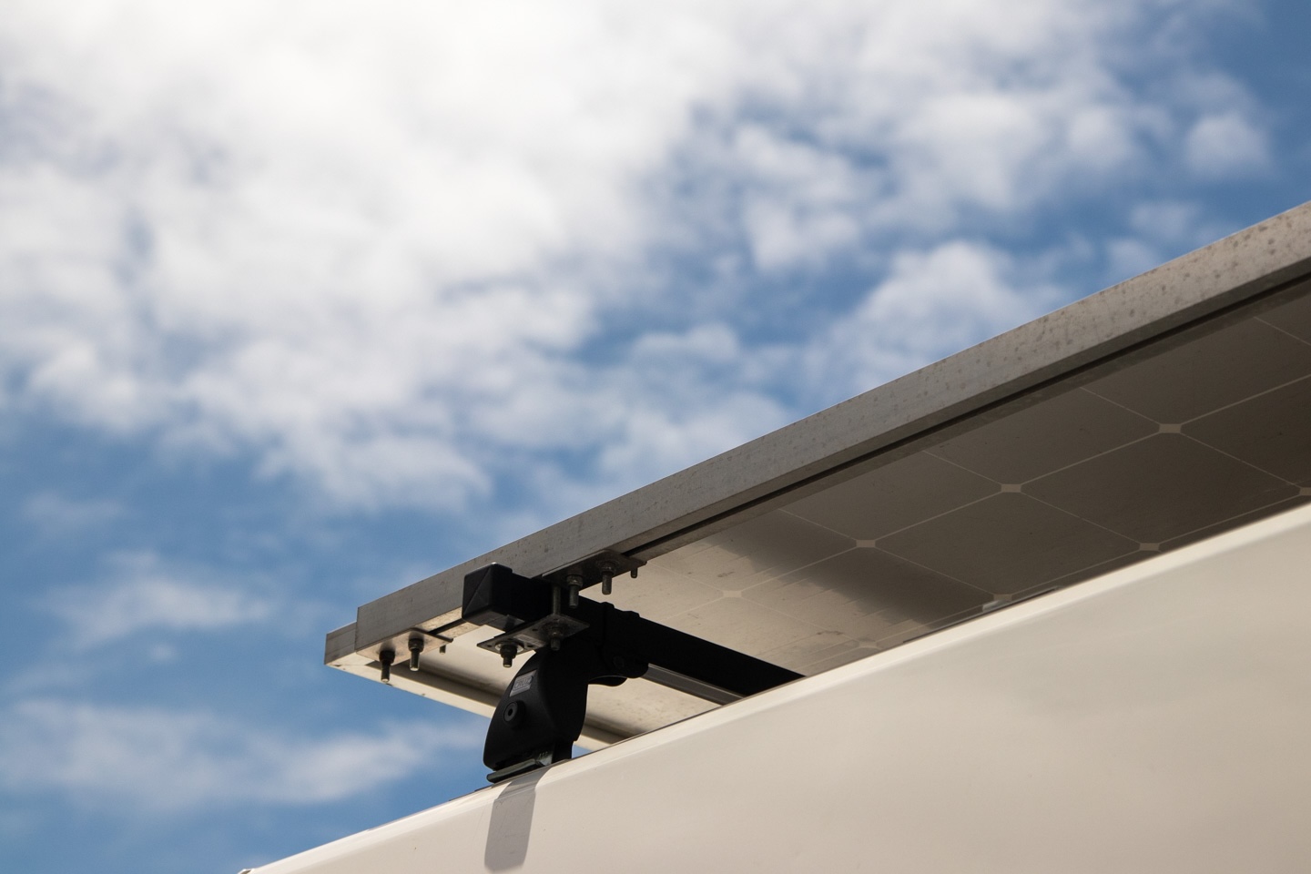 Solar panels give you power, no matter where you are