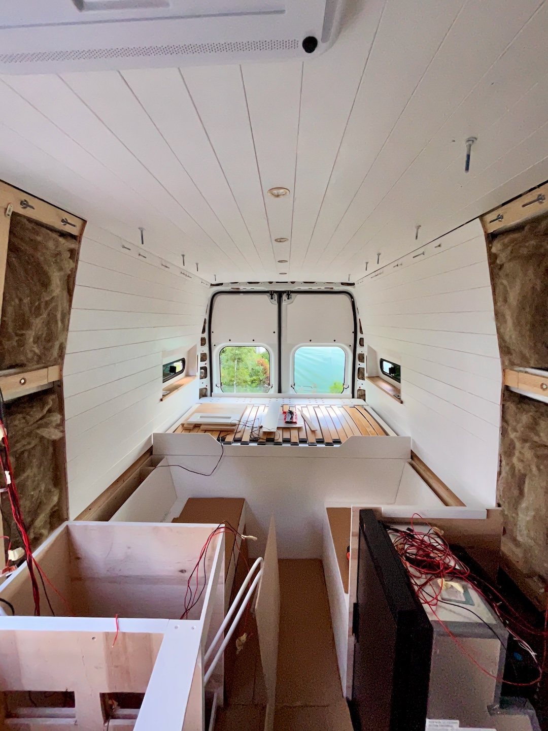 Insulate your van roof for temperature control and noise reduction