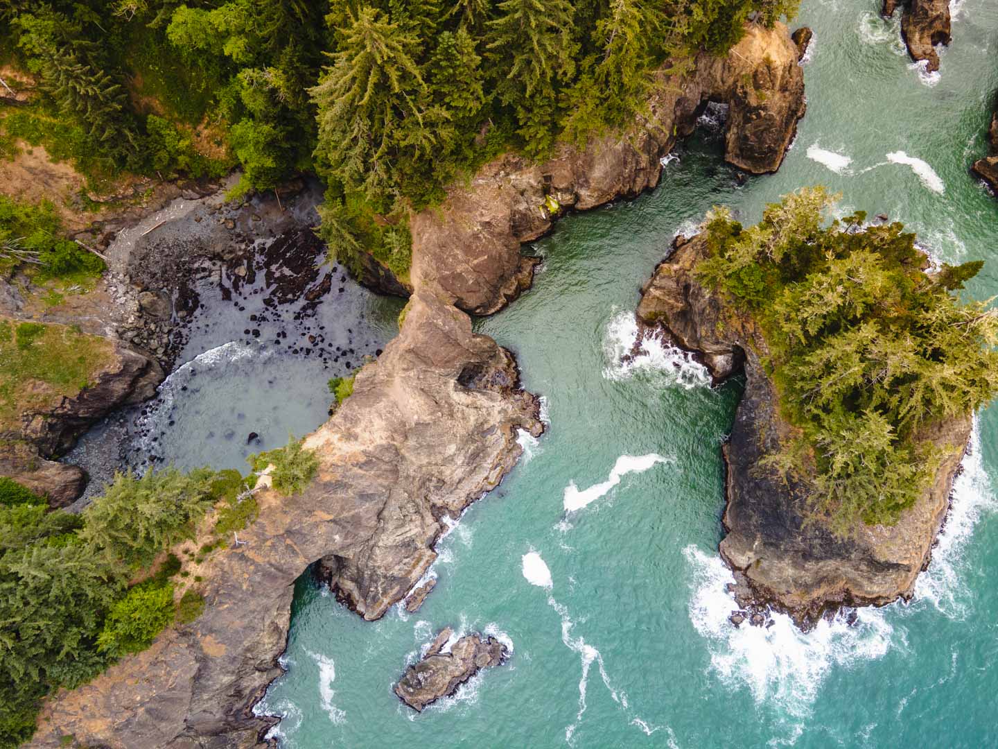 Natural Bridges, Oregon Coast