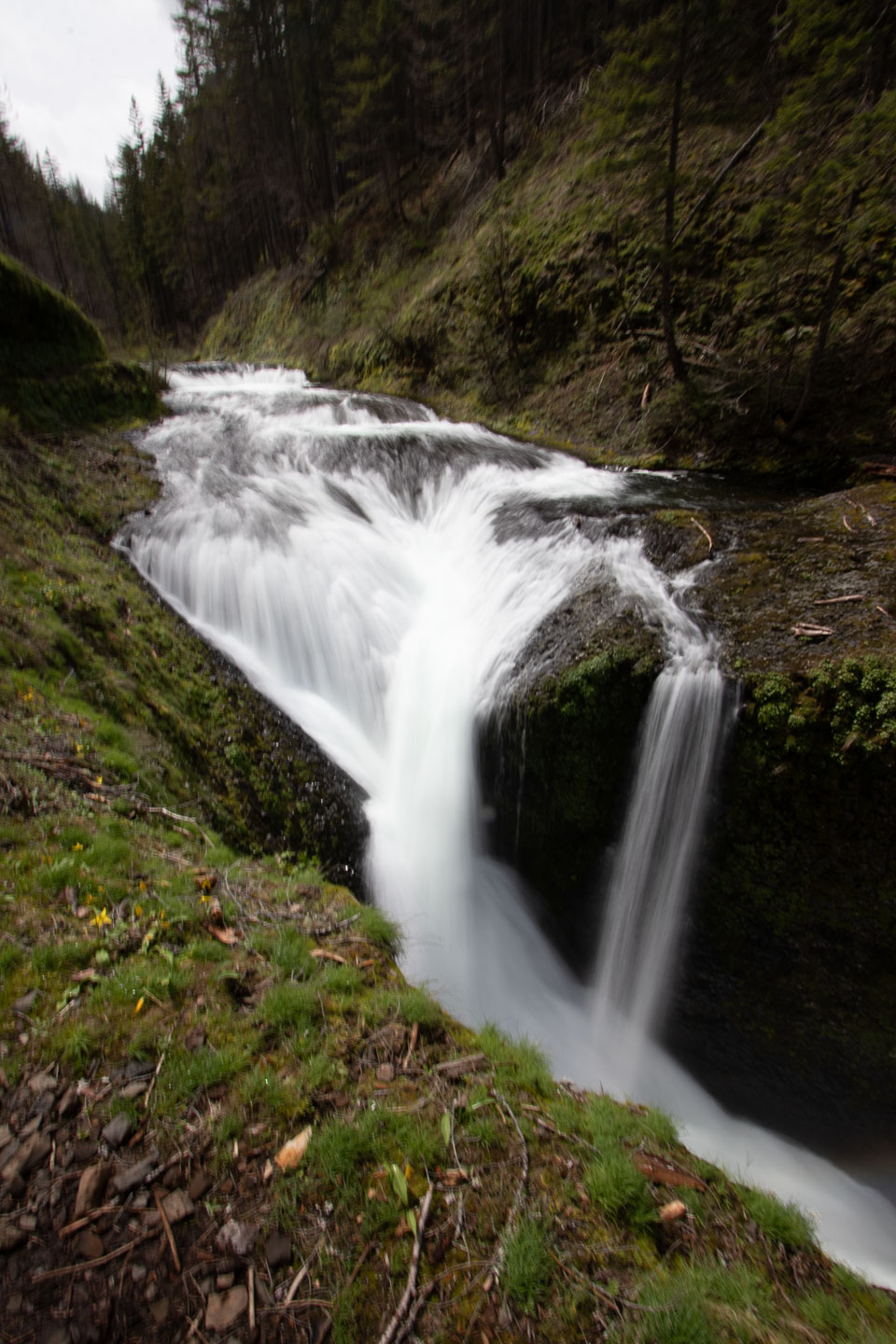 Eagle Creek Trail is a scenic route offering views of eight impressive waterfalls