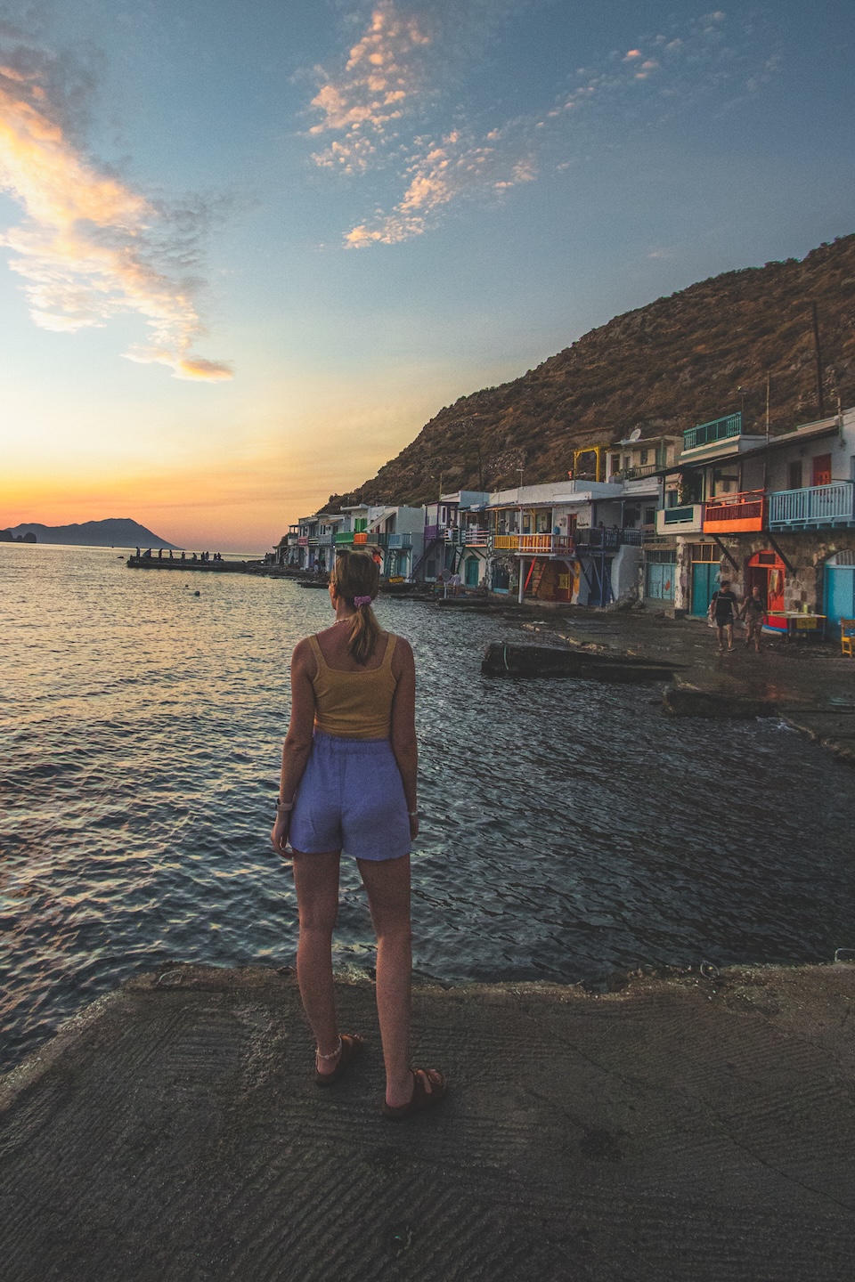 Klima Fishing Village, Milos, Greece