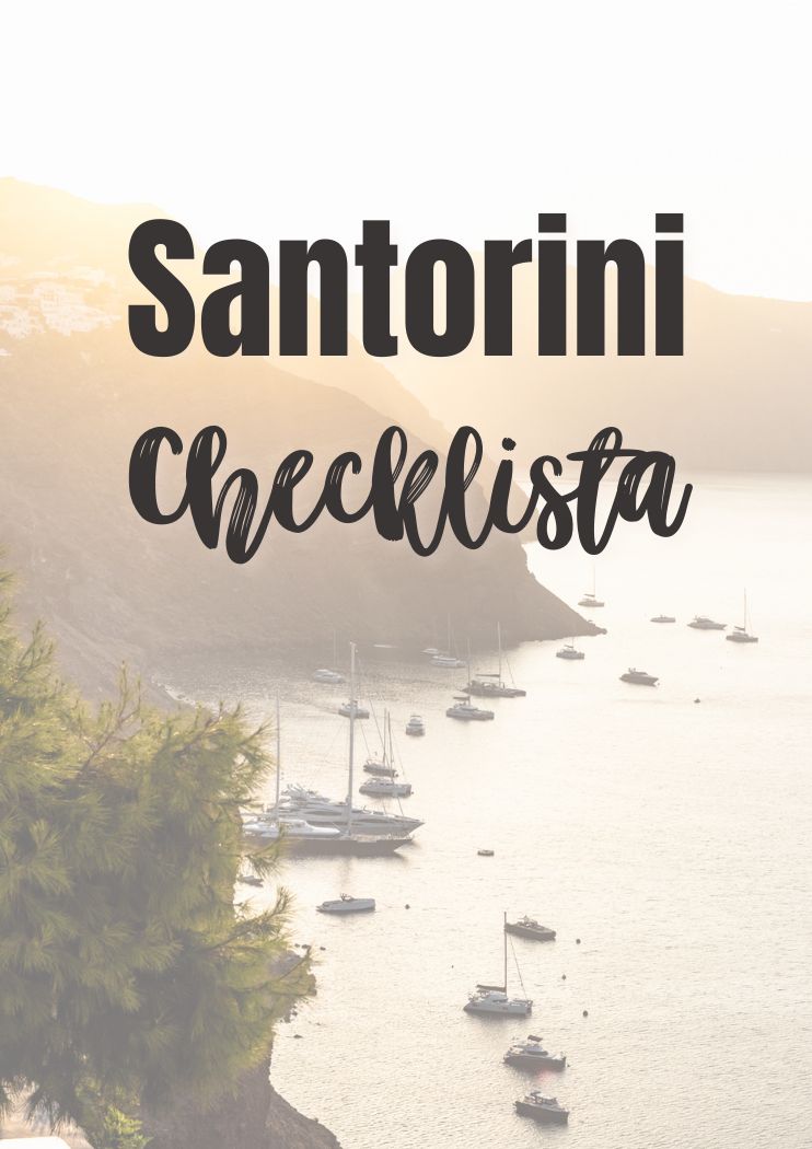 Lista Podróżna na Santorini