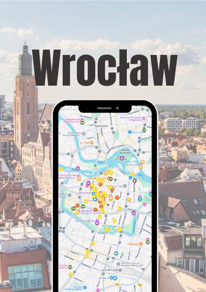 Mapa Wrocławia z atrakcjami