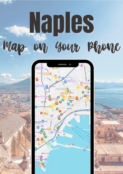 Naples Map with Attractions
