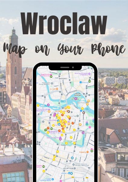 Free Wroclaw map with attractions