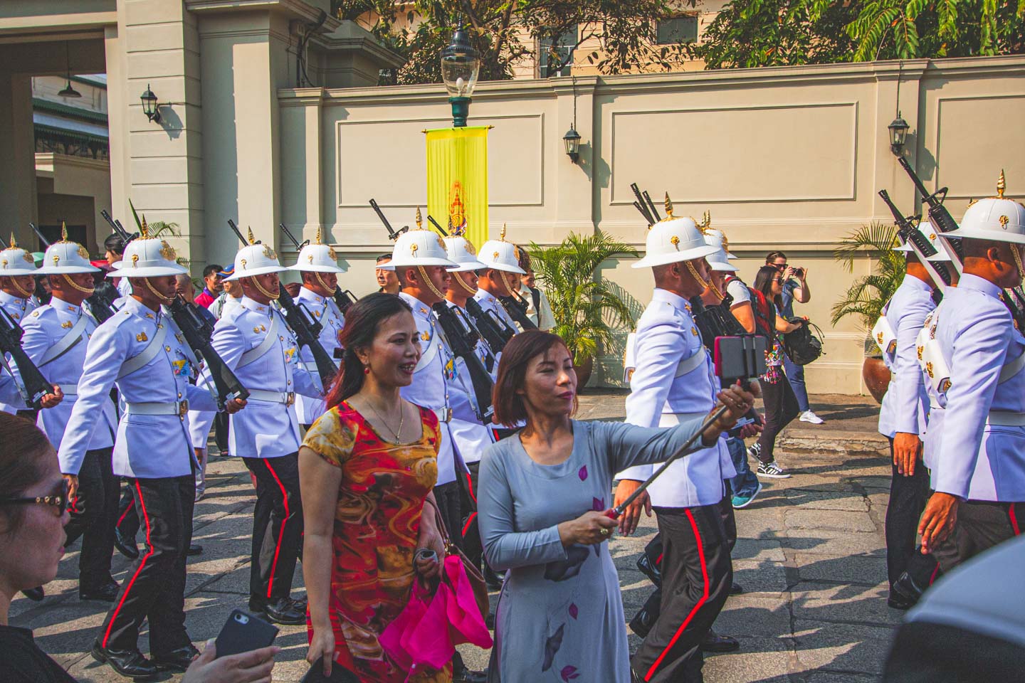 Thai people have a deep respect for their king - it’s something you really don’t joke about