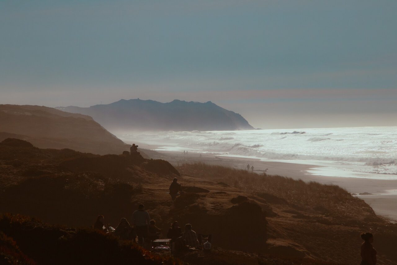 Plaża Point Reyes to prawdziwy raj dla surferów