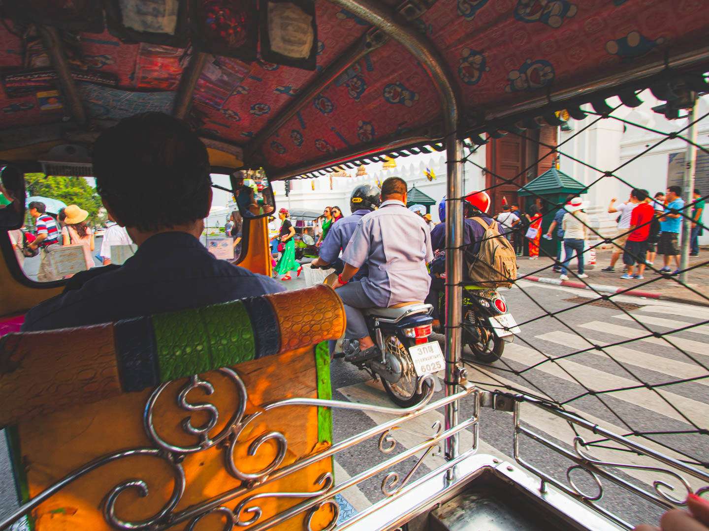 The best way to explore Bangkok? Hop on a tuk-tuk - it’s fast, fun, and pure local vibe