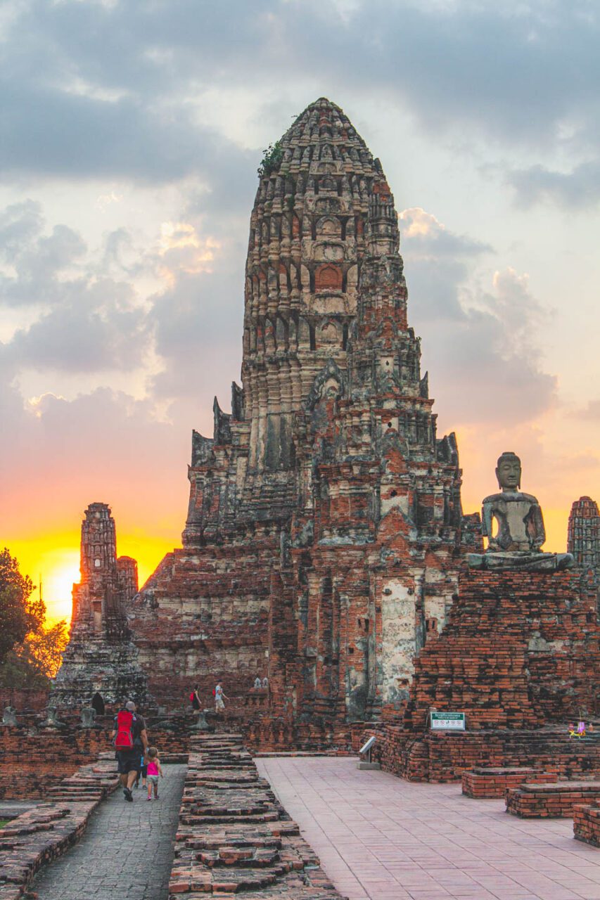 Brick by brick, story by sunset