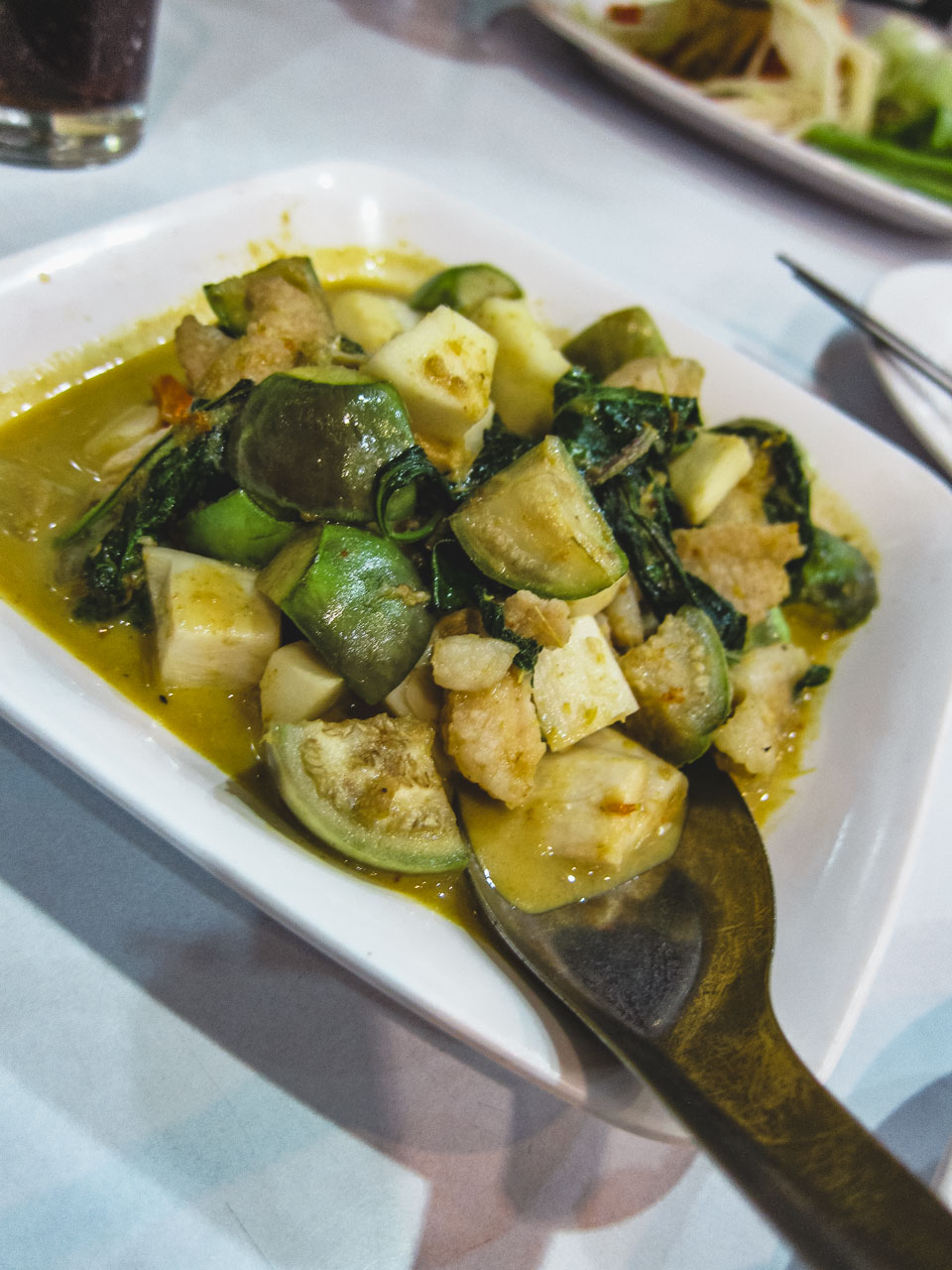 Green curry, Krua Apsorn, Bangkok