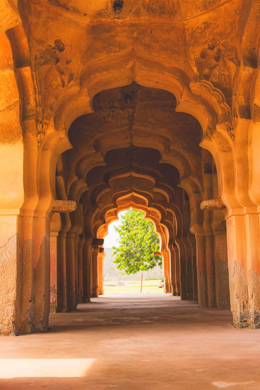 Zenana Królowej i Lotus Mahal - Hampi 