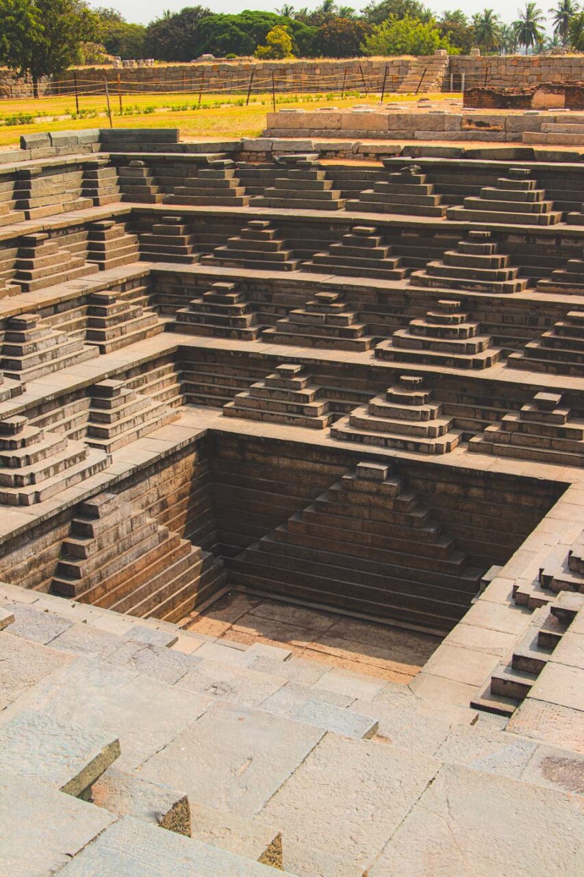 Zbiornik na wodę, Hampi, Indie