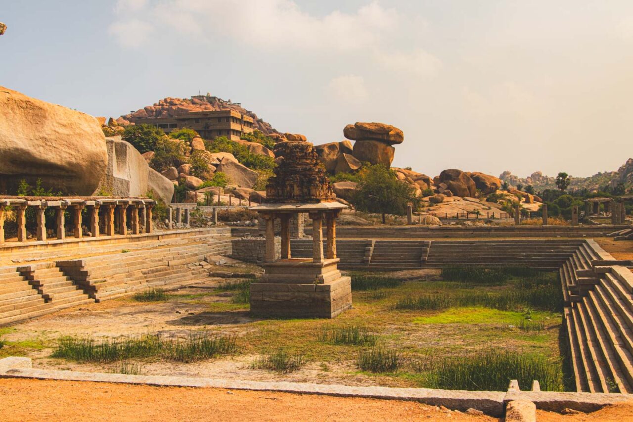Świątynia Kryszny i Bazar, Hampi