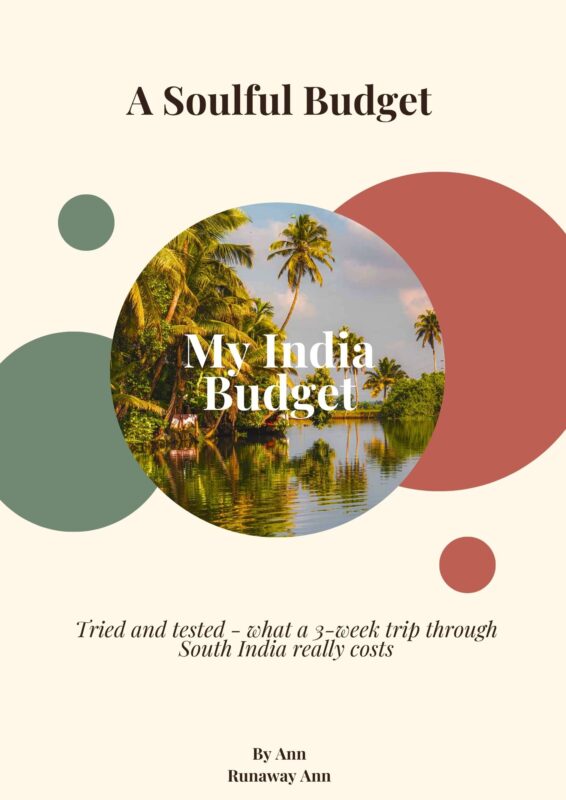 My India Budget Story by Runaway Ann