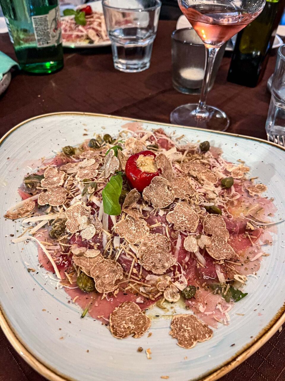 Istria tastes like truffles - best enjoyed under a tree, with a glass of Malvasia