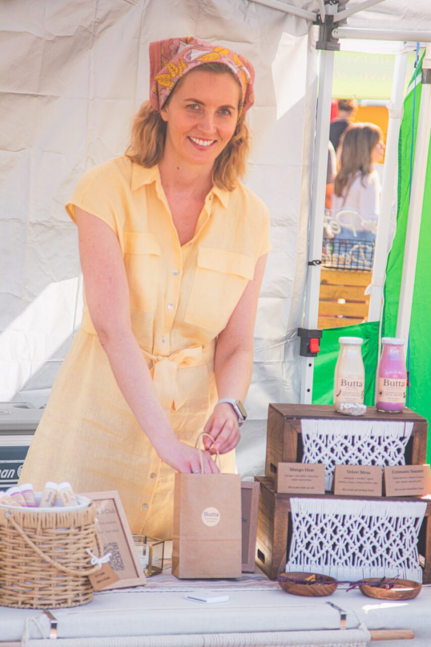 Sometimes someone buys Butta. Sometimes they simply say, “Thank you for being here.” And that’s enough.